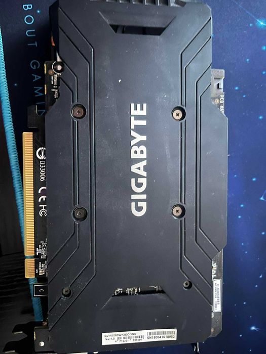 Placa video GIGABYTE GeForce GTX 1060 Windforce OC 3GB GDDR5 192-bit