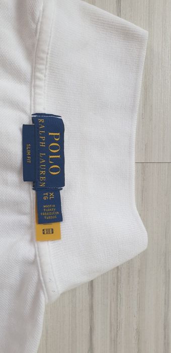 POLO Ralph Lauren Pique Cotton Slim Fit  XL НОВО ОРИГИНАЛ Мъжка Тениск