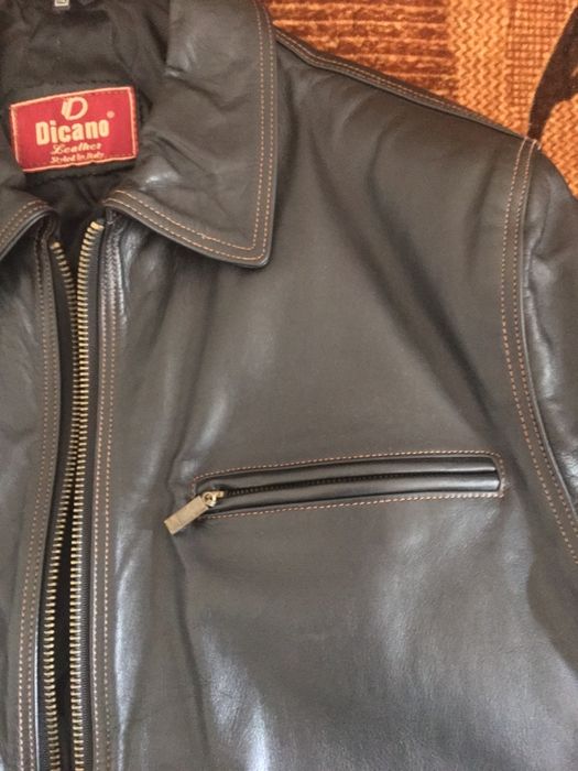 Българско кожено яке от 100 % агнешка кожа, двустр.,Размер L /XL,Ново.