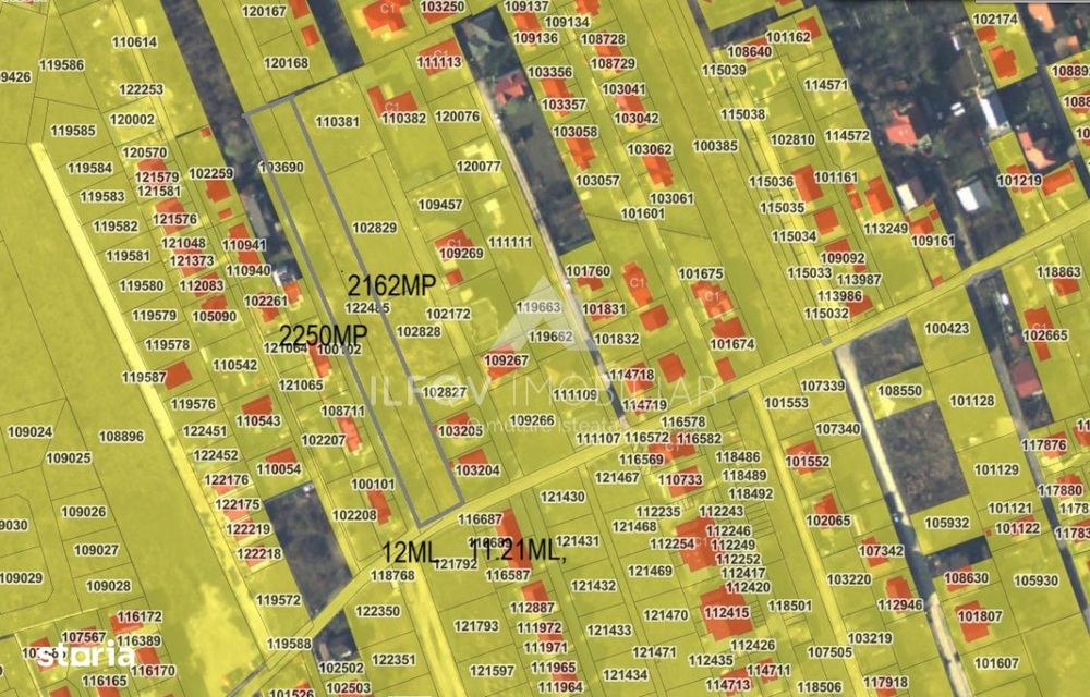 Otopeni, Str. 1Mai – Teren 4.412mp, Deschidere 23,21m | Comercial &