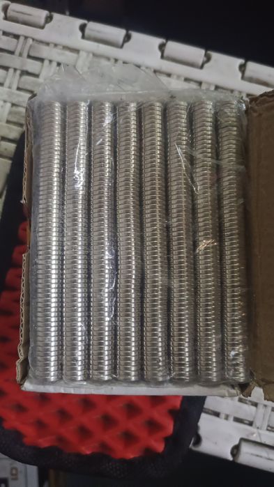 Неодимовый магнит, 10*1.5; 10*2; 10*3...