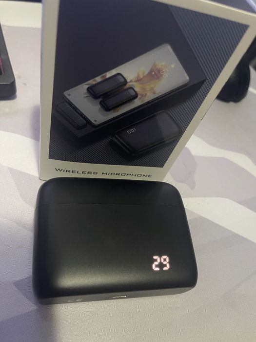 Set microfon lavaliera wireless