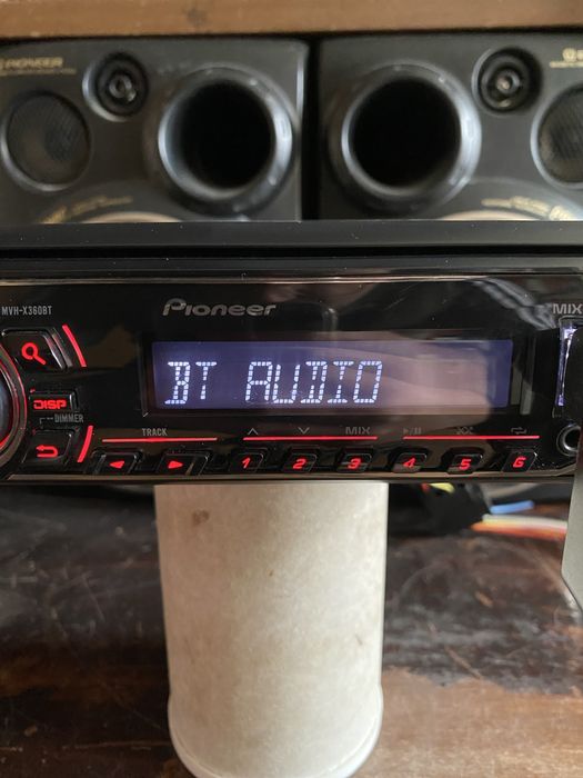 Pioneer MVH-X360BT - MIXTRAX! - BLUETOOTH, USB, Aux  плеър за кола, авто радио сд cd