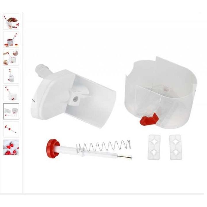 Aparat manual pentru scos samburi de visine / cirese / masline,nou