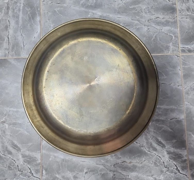 Латунь таз и тазик новый.