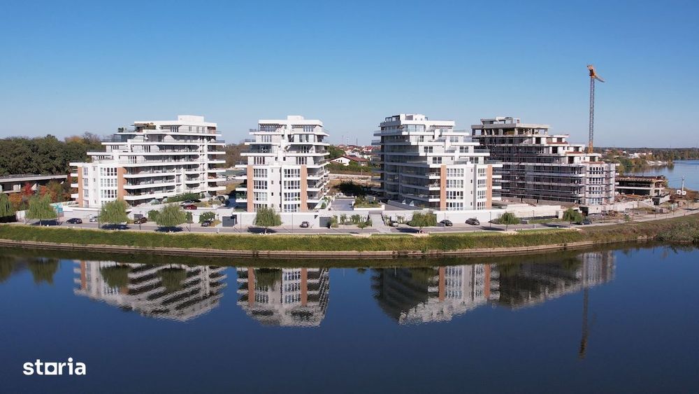 Apartament 2 camere 64mp util interior - Lebada Lake Residence