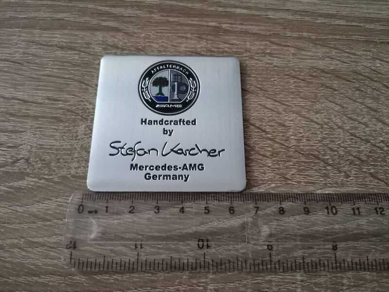 AMG Handcrafted by Stefan Karcher стикер