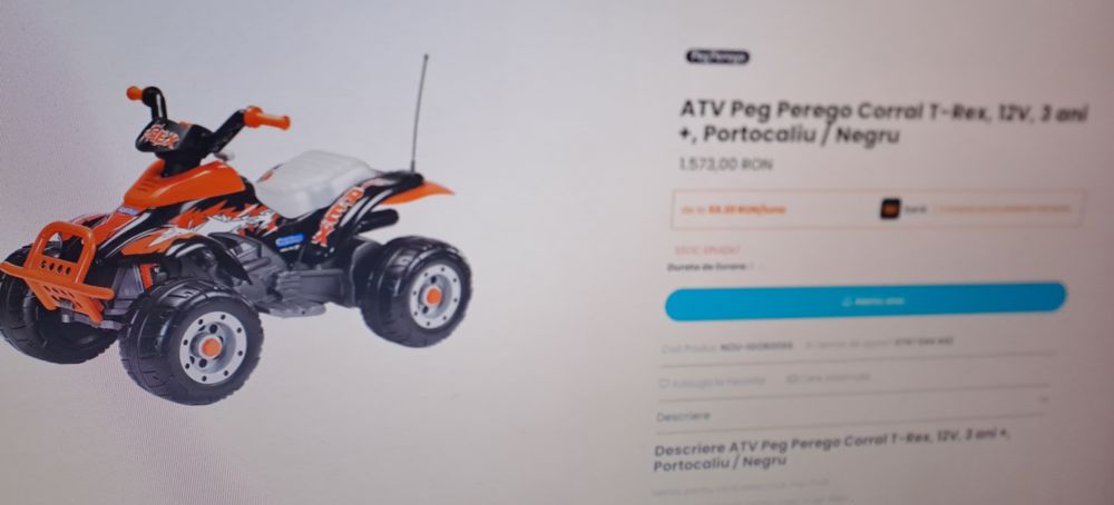 Atv peg perego copii