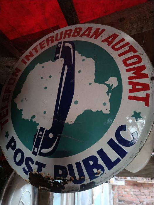 Reclama veche emailata