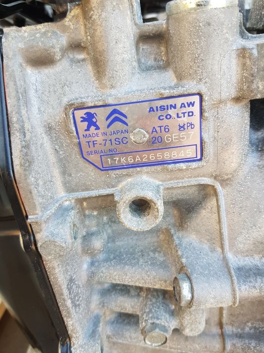 Cutie de viteze automata PEUGEOT 508 II F3_, FB_, FH_ 2018 - >, PEUGEO