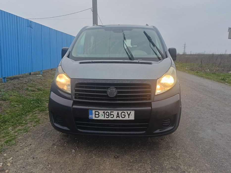 Autoturism fiat scudo duba 9 locuri taxe mici EURO 4