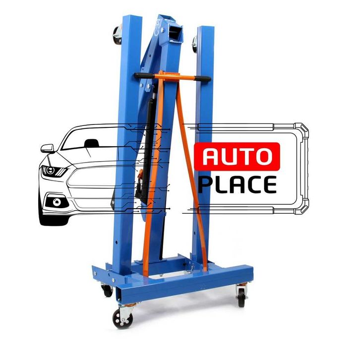 Хидравличен сгъваем кран за двигатели тип Жираф 2 тона САТА