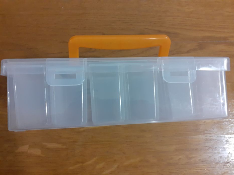 Cutie transparenta depozitare