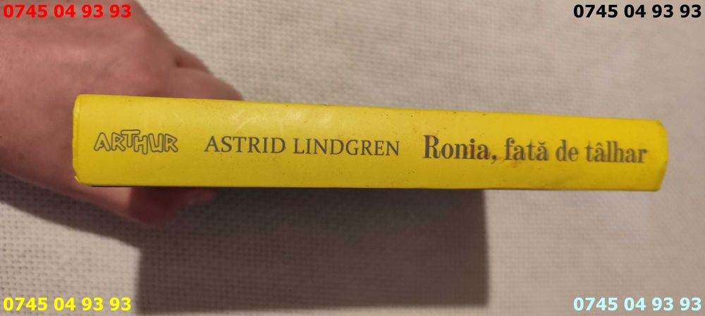 carte carti Ronia fata de talhar Astrid Lindgren