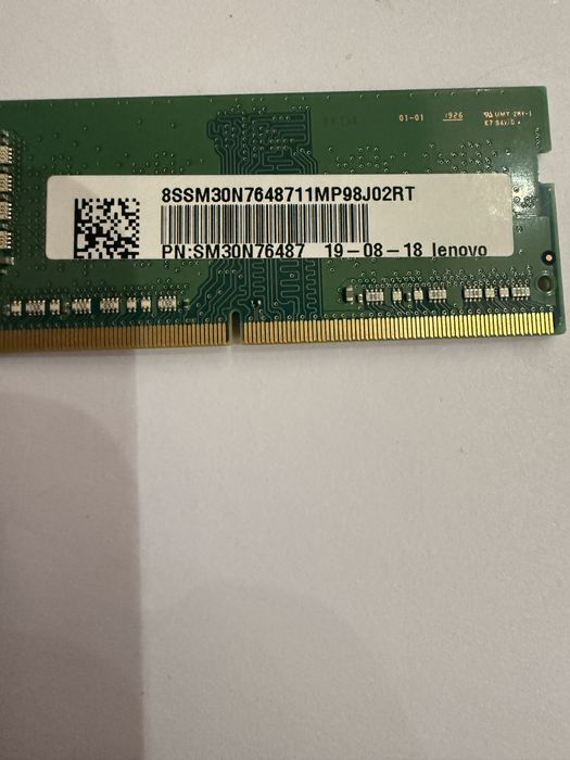 Memorie laptop Samsung SO-DIMM DDR4 2666MHz 4GB
