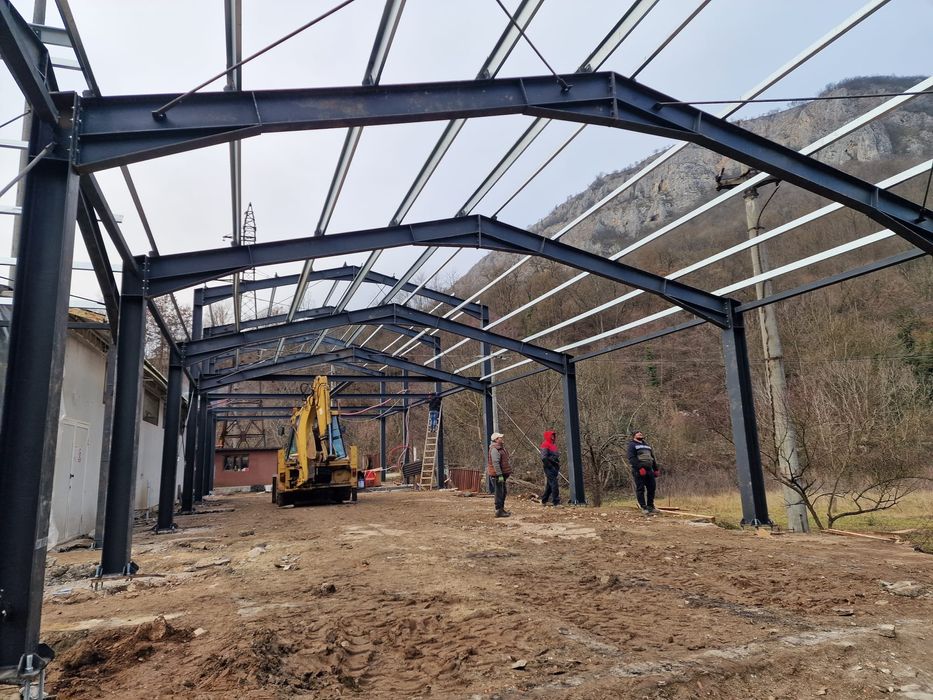 Vand hale metalice conform proiectului dvs lucrăm fără avans