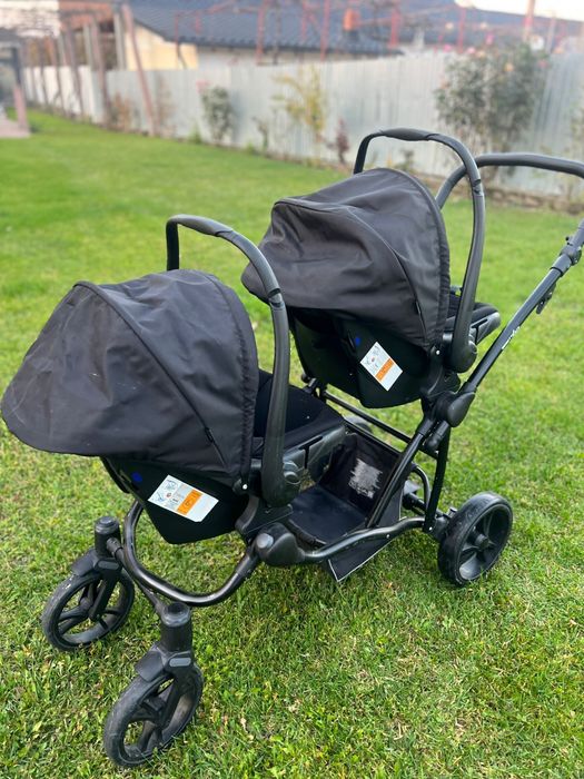 Vand carut gemeni bebeto, 3 in 1