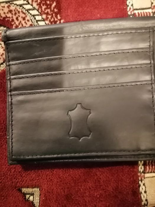 Portofel piele neagra