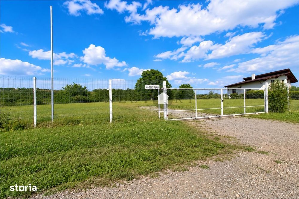 Teren intravilan 2.000 mp | 2 CF-uri | PUZ | Str. Mark Twain, Cluj-Nap
