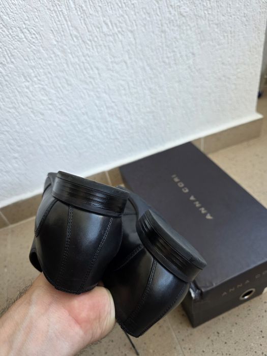 Pantofi eleganti Anna Cori Vitello Nero