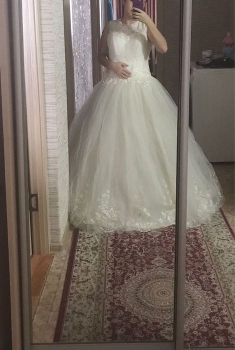 свадебное платье вечернее