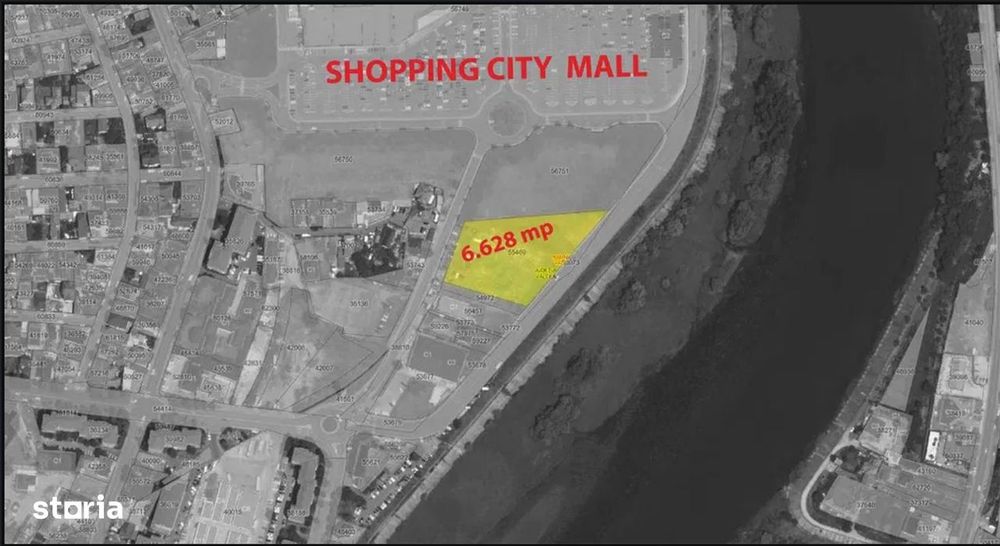 Teren de vânzare Shopping City Râmnicu Vâlcea 6.628 mp