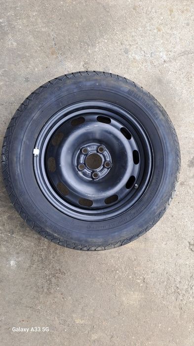 15 цола Резервна джанта 5х100 Ауди А3/Audi A3 гума 195/65/15