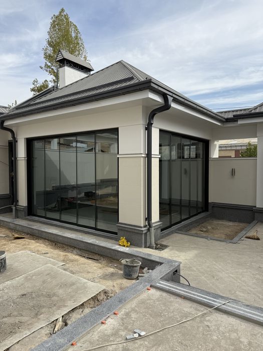 Стеклянные раздвижные системы | Двери купе Surma Loft Eshik