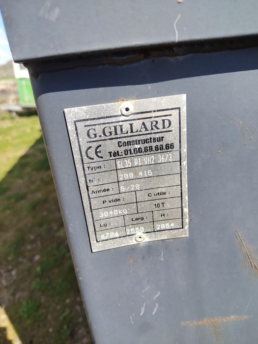 Container abrollkipper 38m3