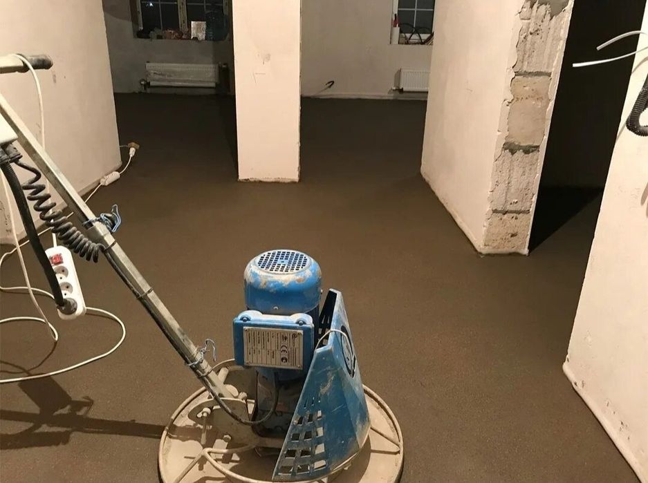 Полусухая стяжка пола