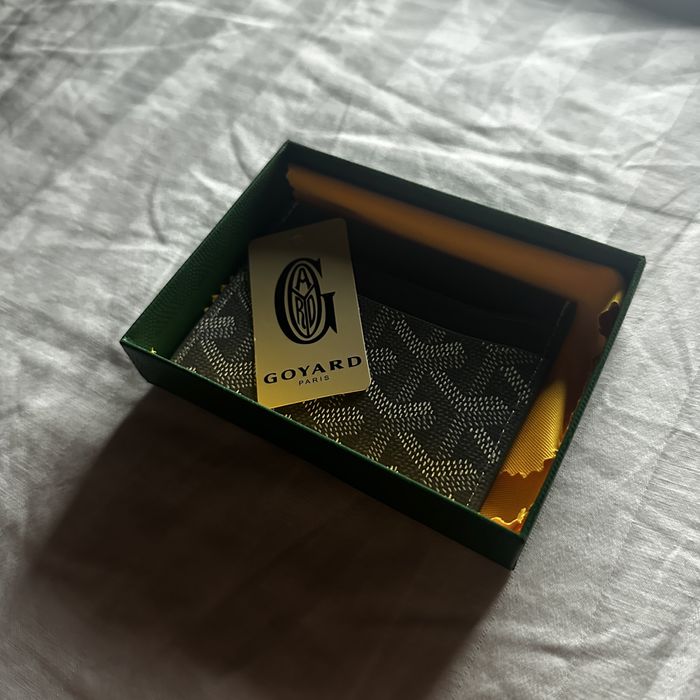 Portofel / Card Holder GOYARD gri– stare foarte bună