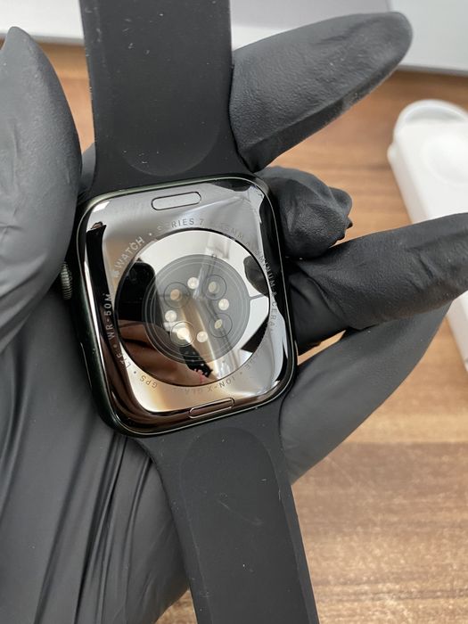 Apple Watch Seria 7 / Green / GPS + Cellular/ 45 mm / Impecabil |