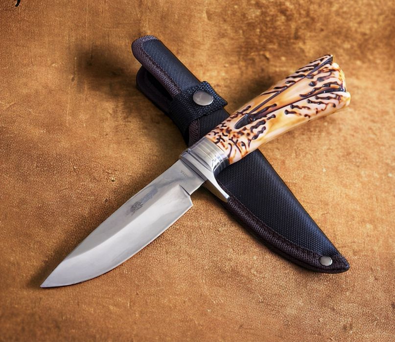 ловен нож страхотен модел DAGGER KNIVE S031A+кания за колан