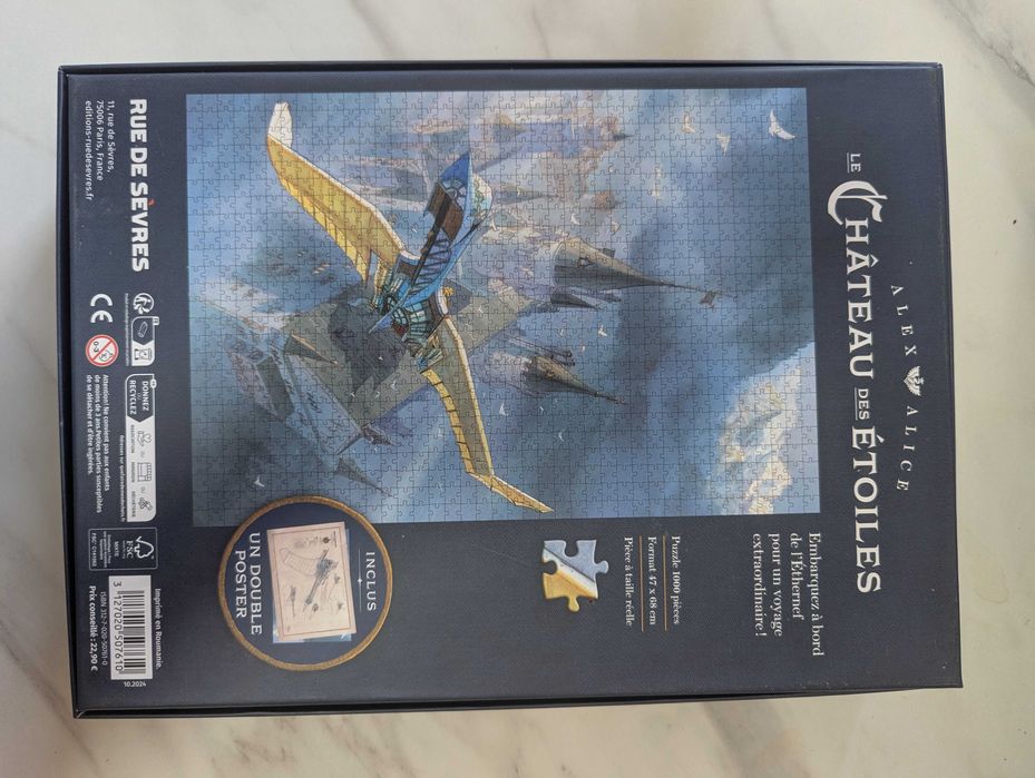 Puzzle Chateau des Etoiles, nou 1000 piesee