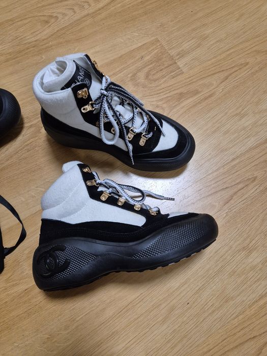 Chanel боти с грайфер за сняг