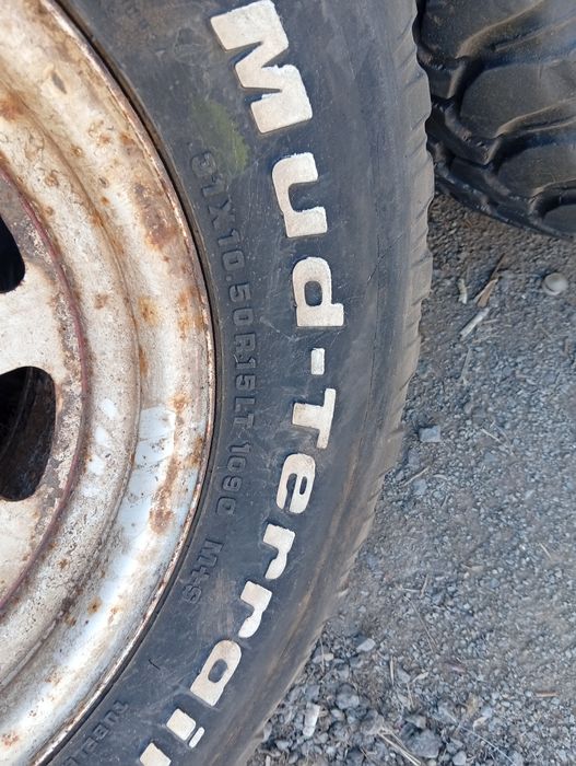 Шины с дисками размер 31 10.5 R15