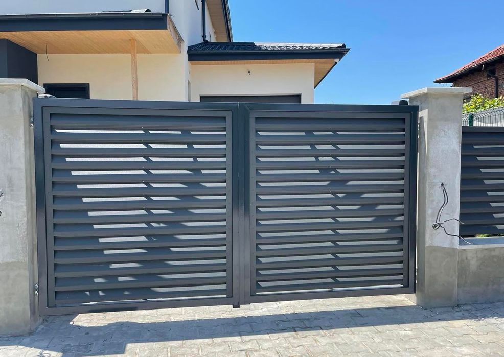 Метални дворни и плъзгащи врати - Оградки БГ