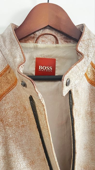 Vintage кожено яке BOSS