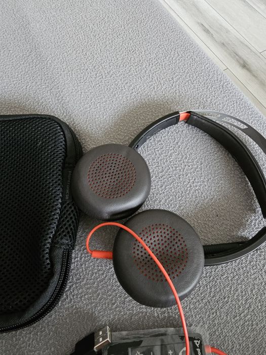 Casca Call Apeluri Center Plantronics Blackwire 5220, C5220, USB-A, Bi