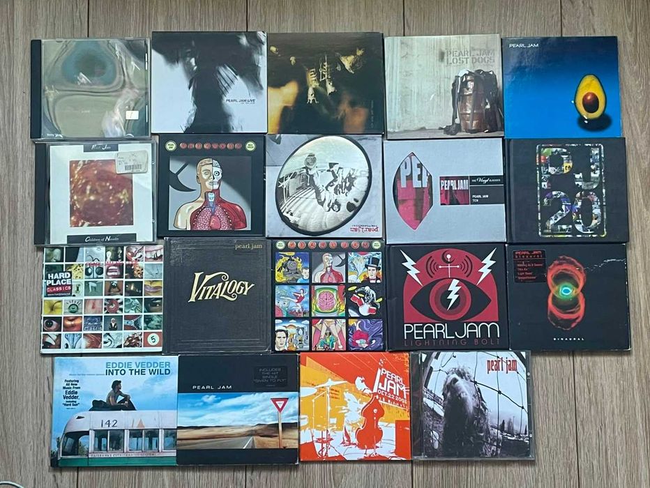 Colectie 28  cd-uri PEARL JAM  ( Grunge )