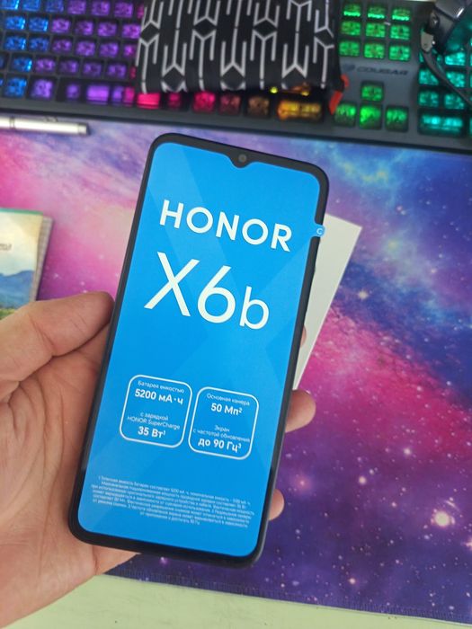 HONOR X6b 128GB каробка дакумент