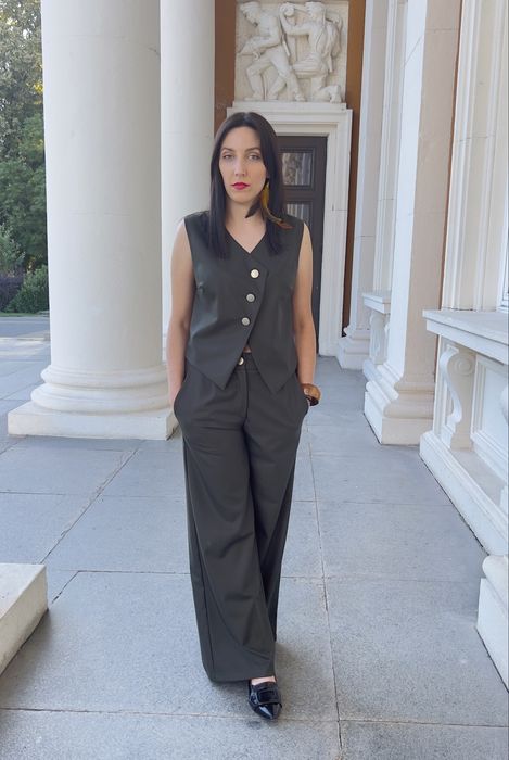 Дамски сет от вълна и плюш