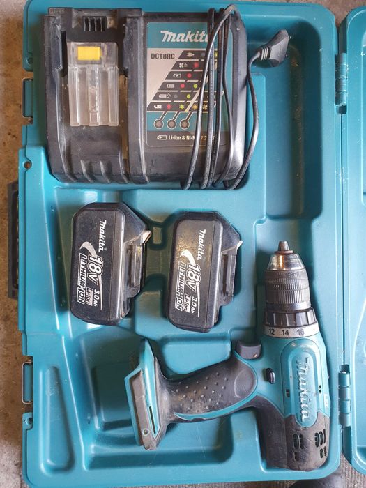 Makita DDF453 шуруповёрт 18 В.
