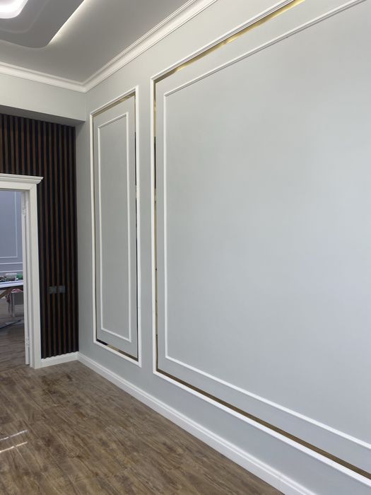 Левкас обой гантель покраска  плинтусы кафель кладка штукатурка аккура