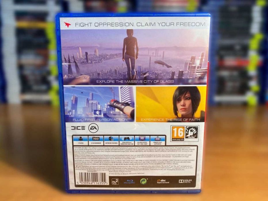 Mirror’s Edge: Catalyst PS4/PS5 Большой Выбор Игр