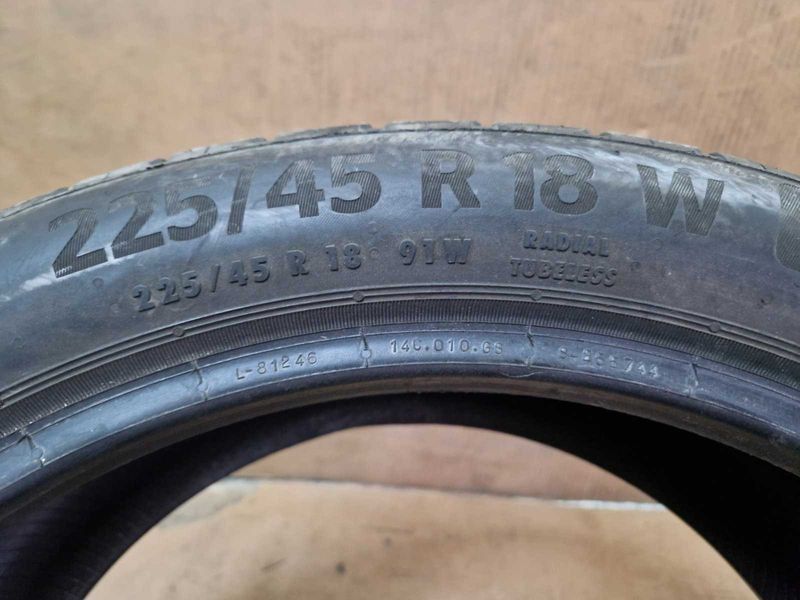 1 Continental R18 225/45
лятна гума
DOT1423