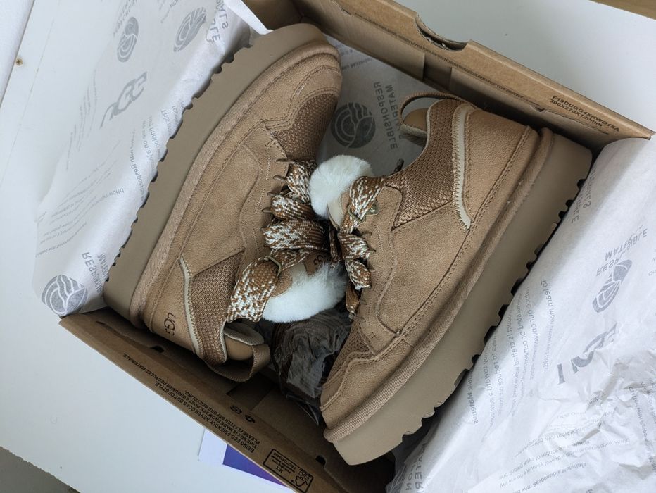 Ugg Lowmel maro Chestnut (mărimi: 37,38,40)