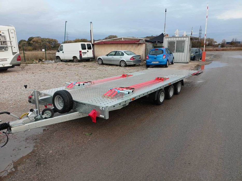 Ремарке за 3 моторта / ПОД НАЕМ