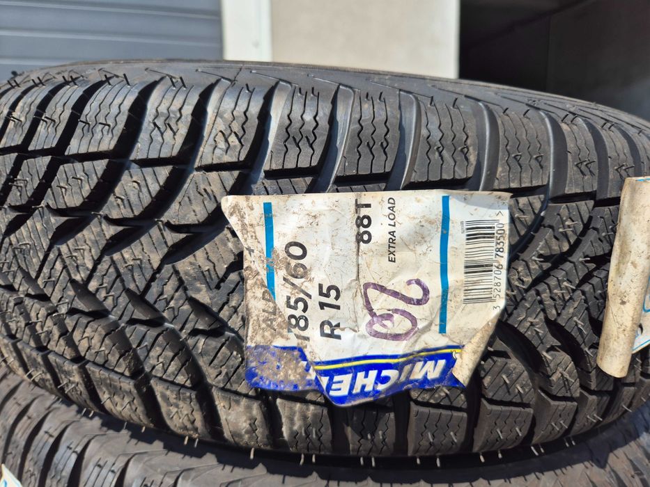 2 Anvelope M+S IARNA - 185/60/15 - Michelin Alpin A4 - NOU - DOT 2020 !