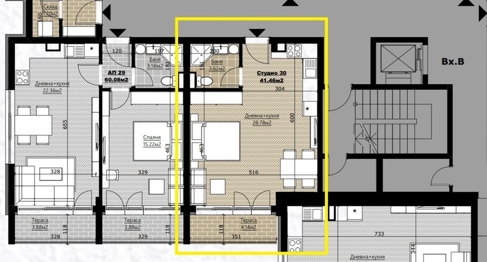 Продава се Едностаен апартамент в Царево - 47 кв.м за 801 €/кв.м - Снимка #5